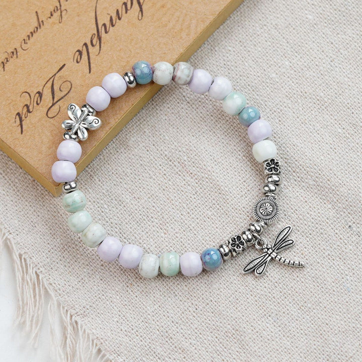 Heart-Shaped Beaded Bracelet Bowlift