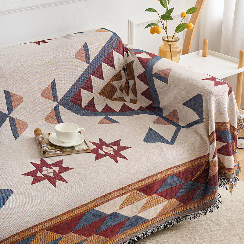Artistic Patterned Throw Blanket