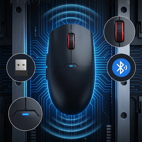 High-tech ergonomic gaming mouse with adjustable DPI control Bowlift