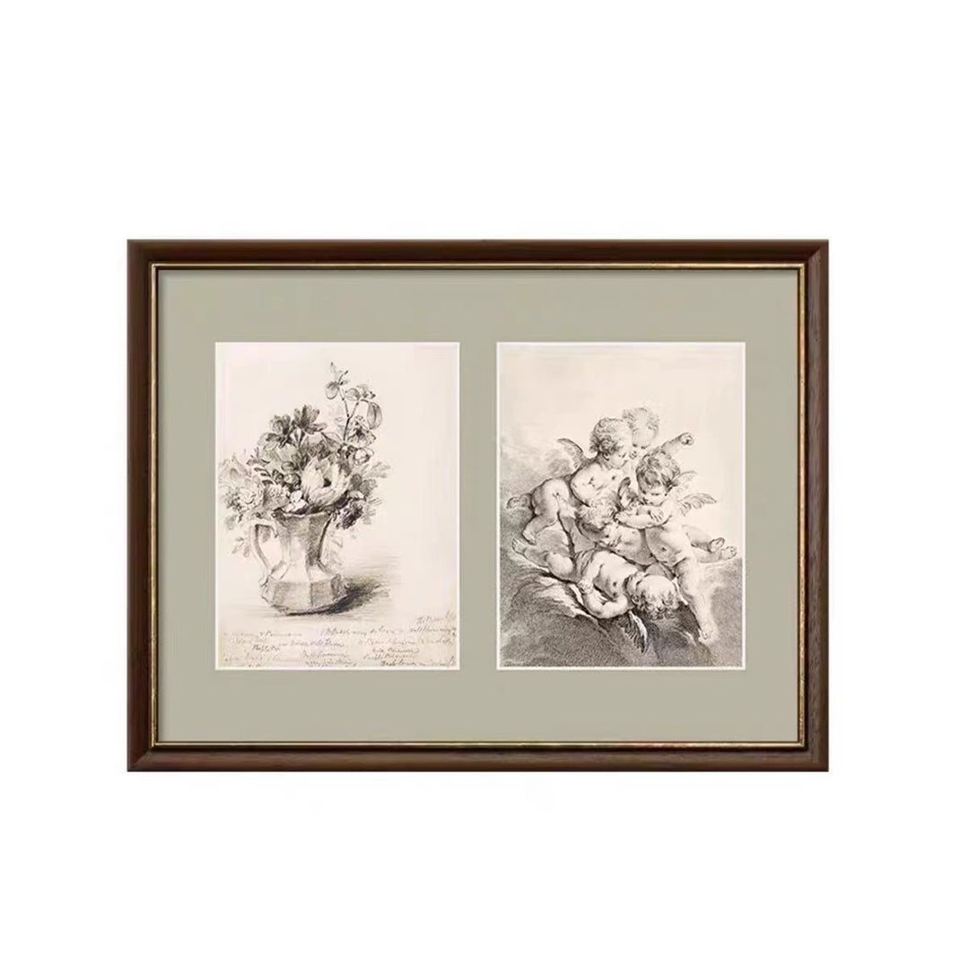 Vintage Flower Rich Jewelry Art Print