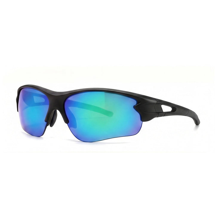 Unisex nan sporty performance-oriented sunglasses with polarized quick-change lens technology Bowlift