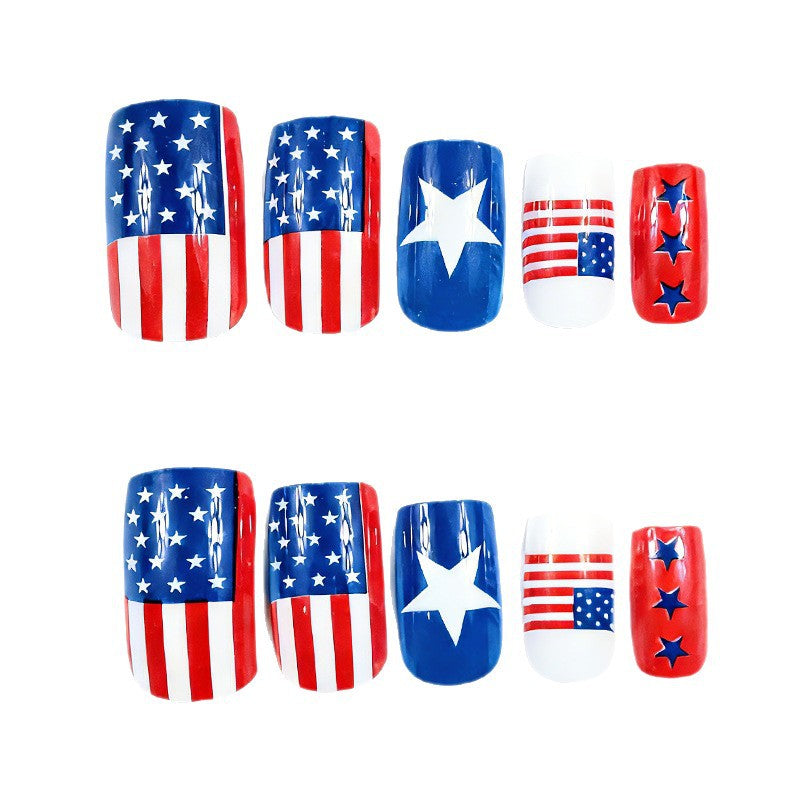 Patriotic Nail Art Set Bowlift