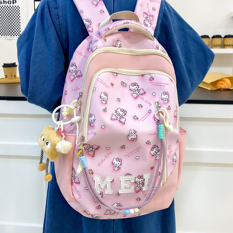 Cute Character Themed Backpack Bowlift
