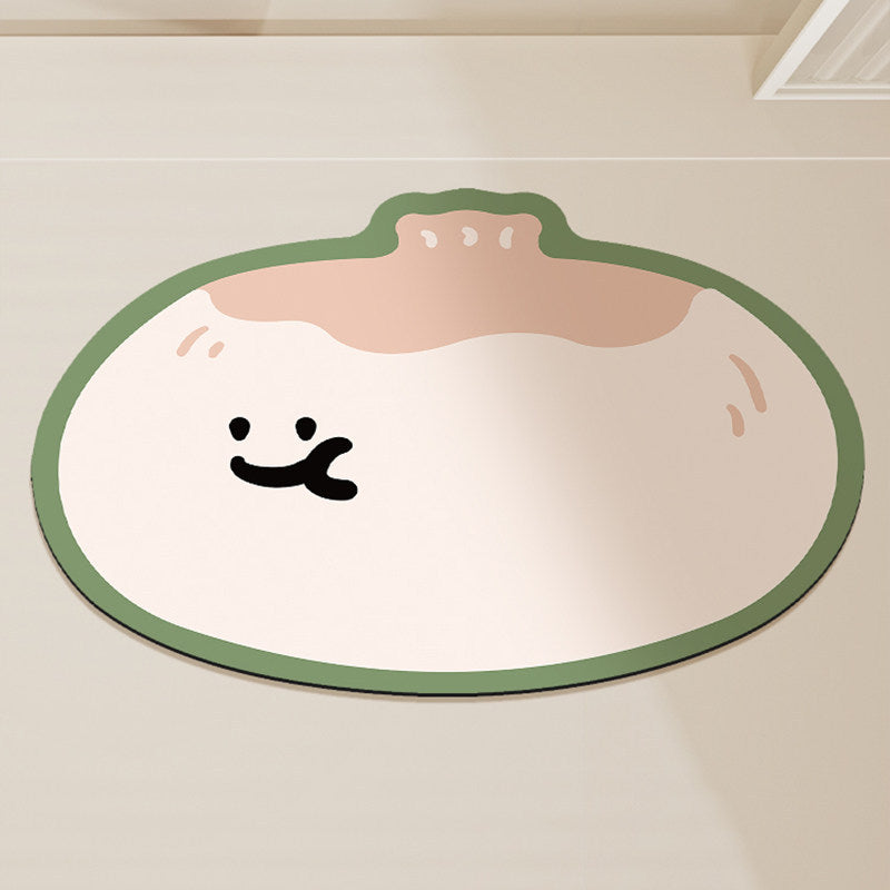 Playful Cloud-Shaped Bath Mat Bowlift