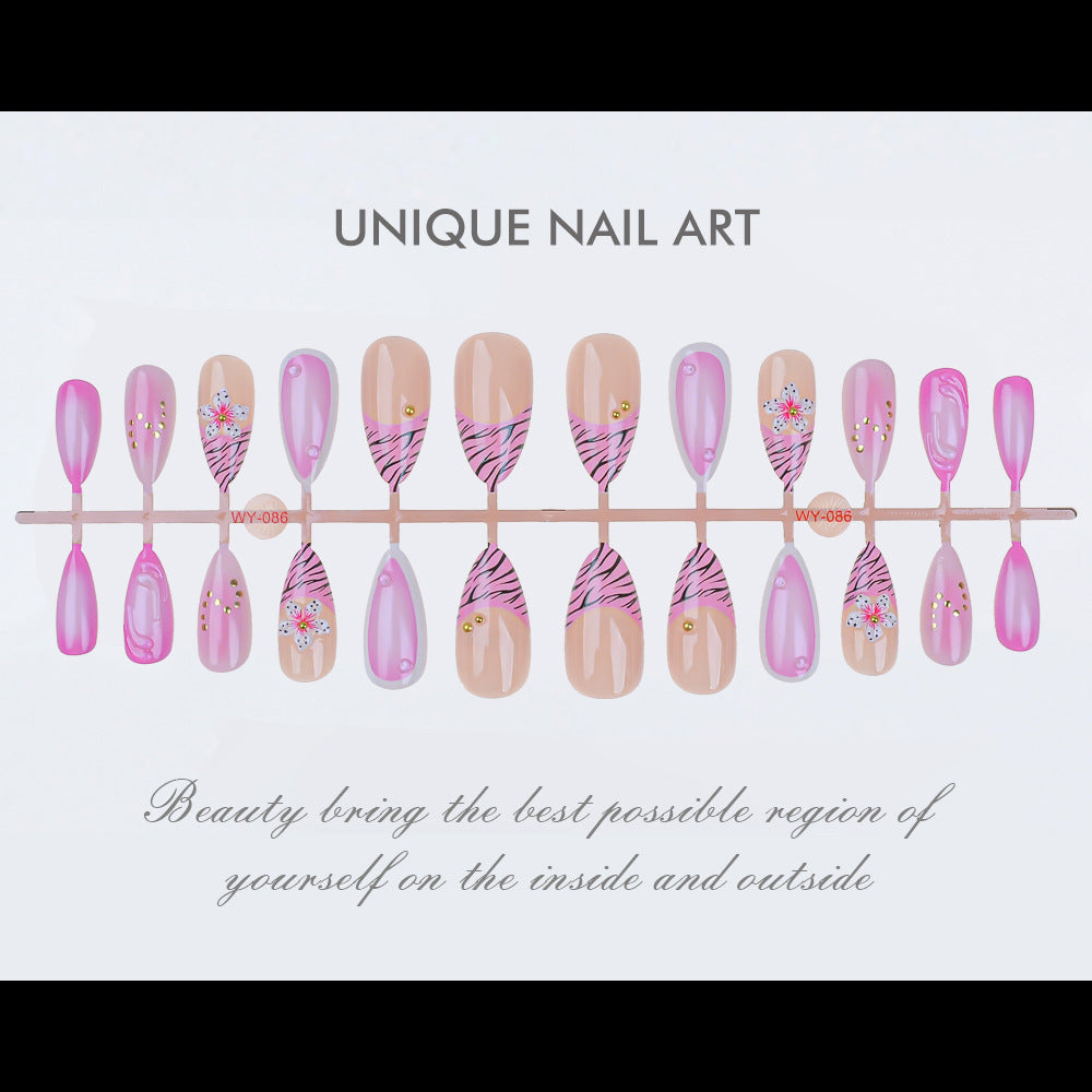 Artistic Press-On Nail Art Collection Bowlift