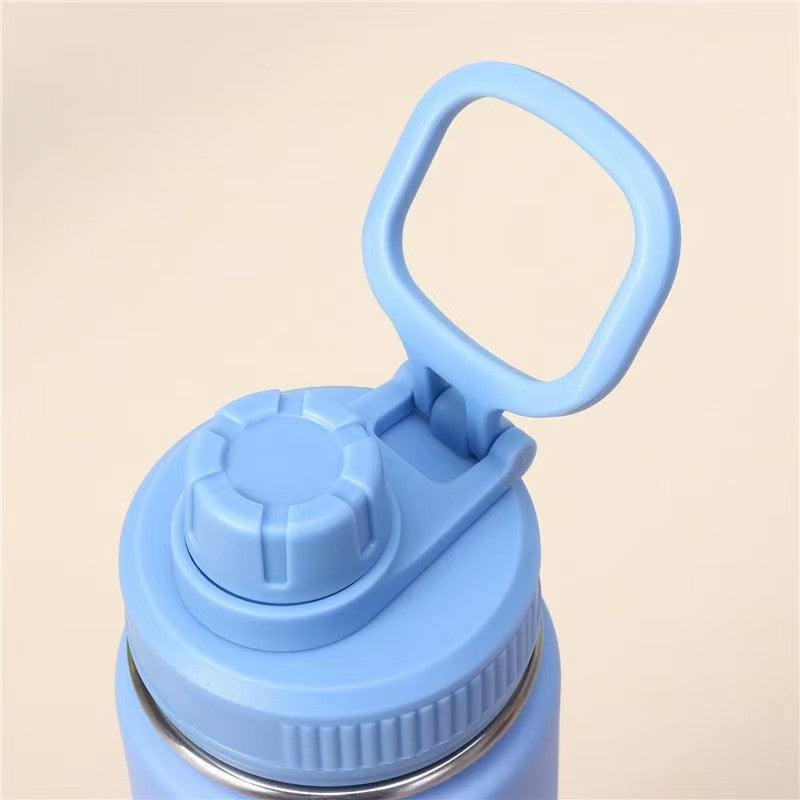 Insulated Stainless Steel Sport Water Bottle with Wide-Mouth Flip Cap Bowlift
