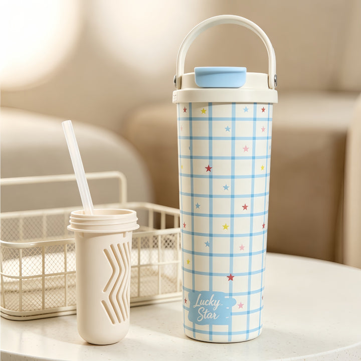 Women’s insulated bottle with high-quality floral design Bowlift