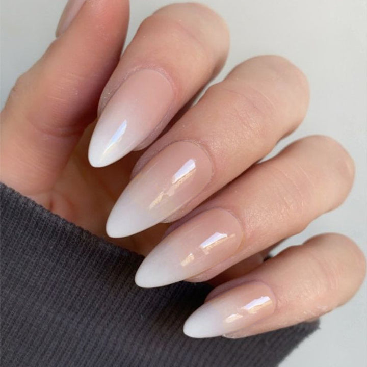Ombre Stiletto Nail Enhancements Bowlift