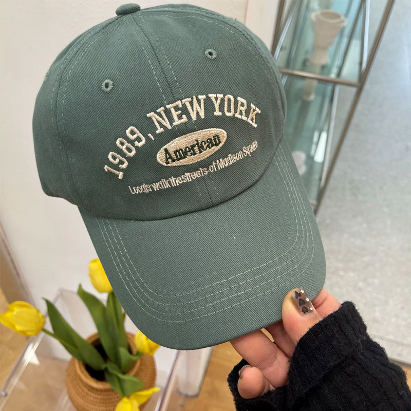 Men's Embroidered Vintage Baseball Cap Bowlift
