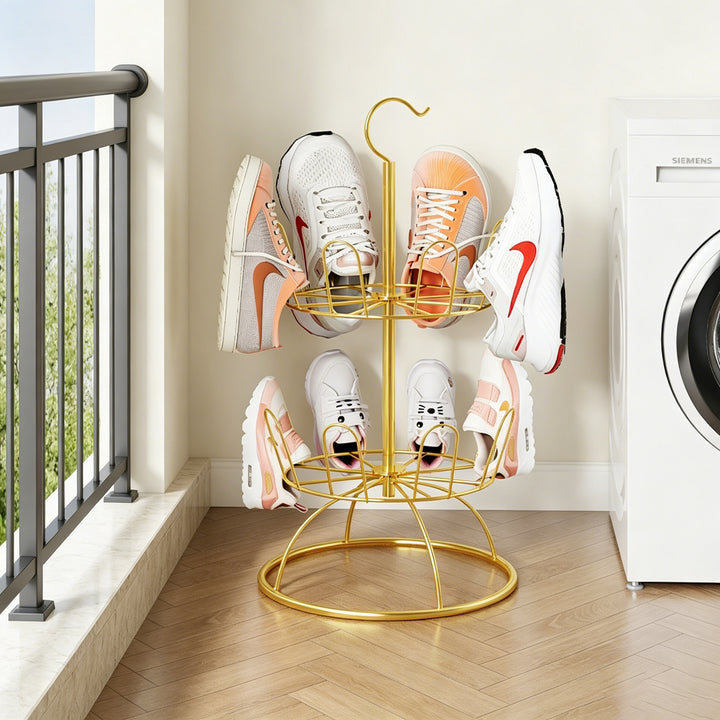 Modern Circular Shoe Organizer Bowlift