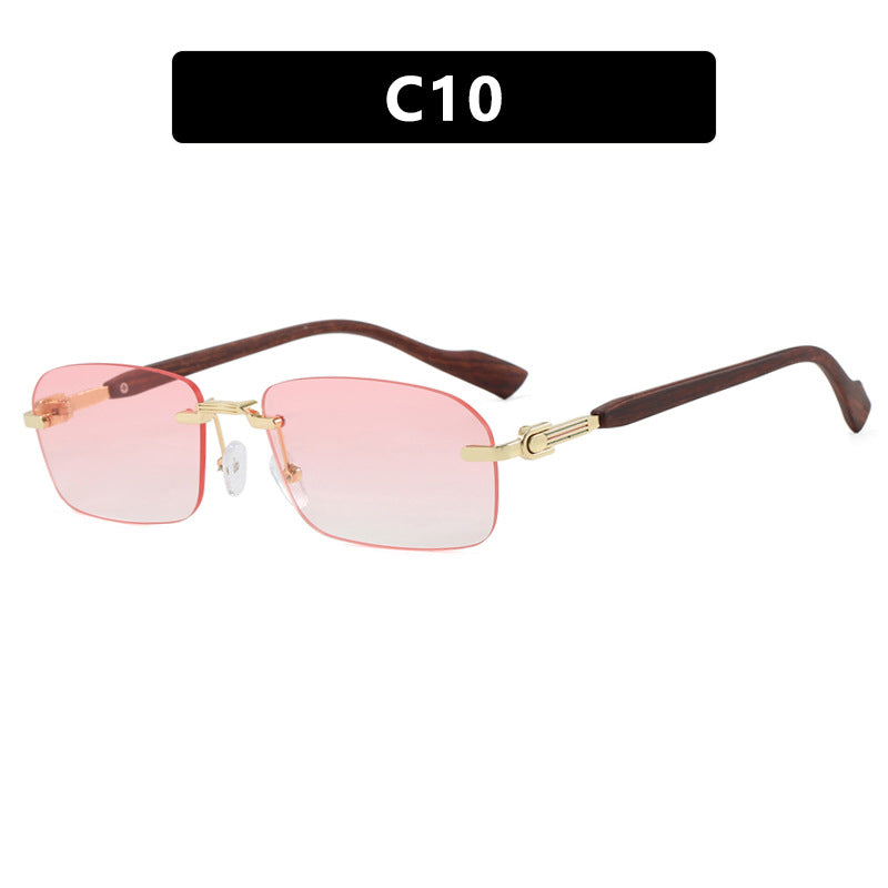 Women's sunglasses with elegant metal frame and stylish wood details Bowlift