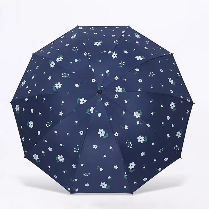 Women's Umbrella with Floral Design Bowlift