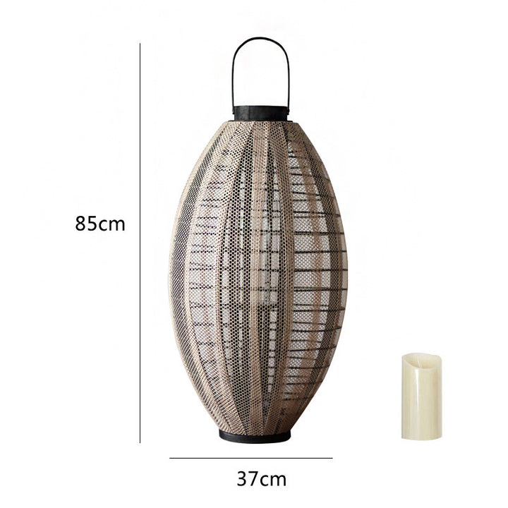 Elegant lantern with metal grid Bowlift