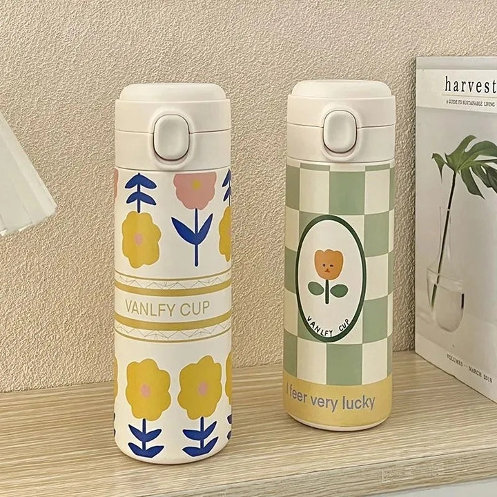 Women Insulated Drinking Bottle with Versatile Design Bowlift