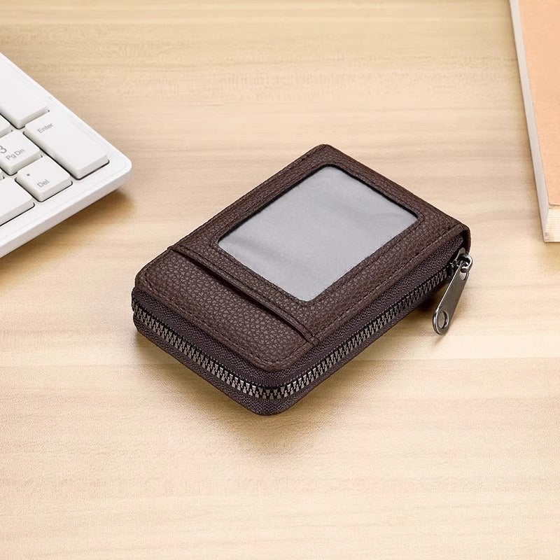 Compact Zippered Card Holder Bowlift