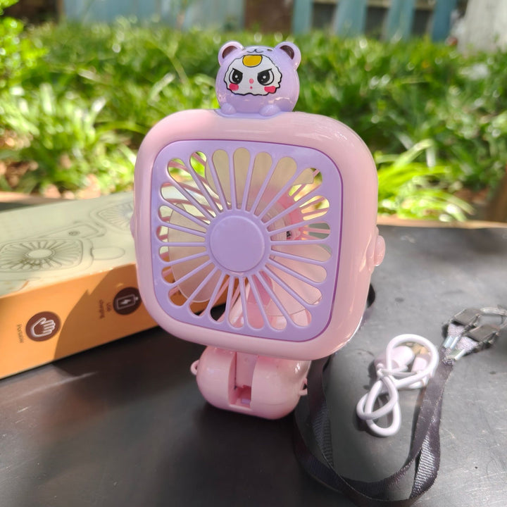 Women Portable Mini Fan Bowlift