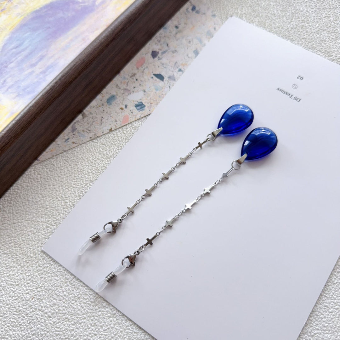Elegant Drop Earrings with Chain Detail Bowlift