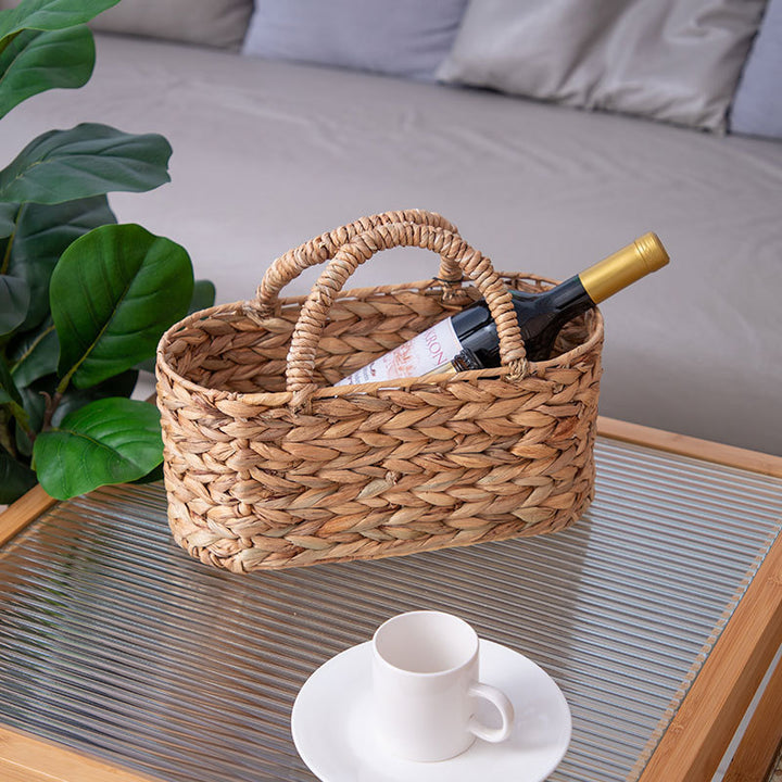 Handwoven Storage Basket Bowlift