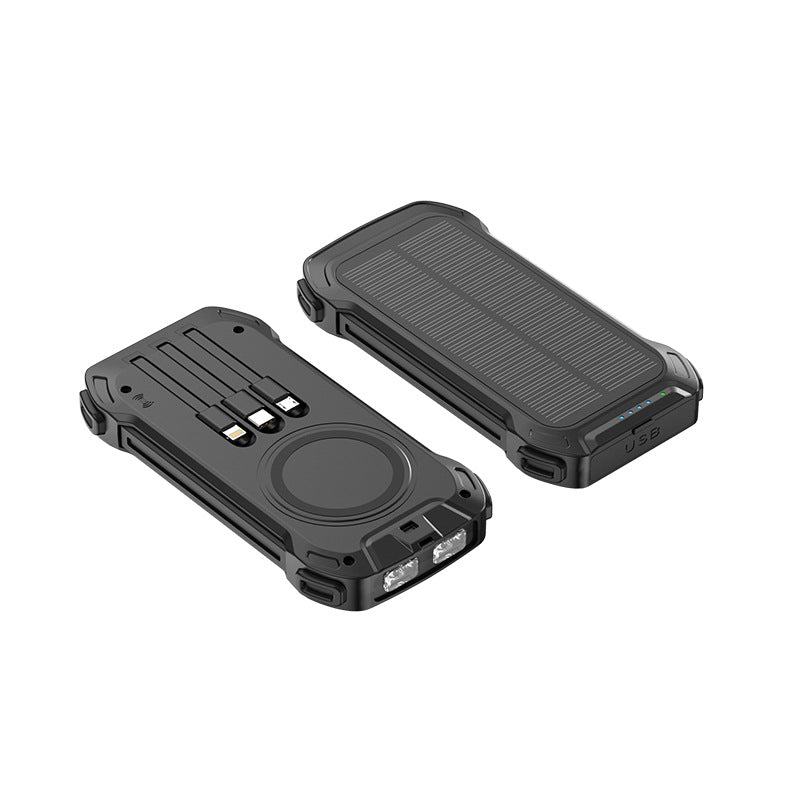 Solar Powerbank with Wireless Charging Technology from Bowlift