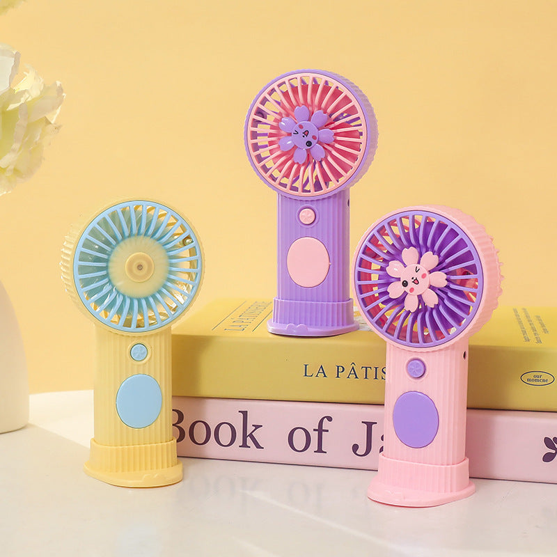 Ladies Portable Handheld Fan Bowlift