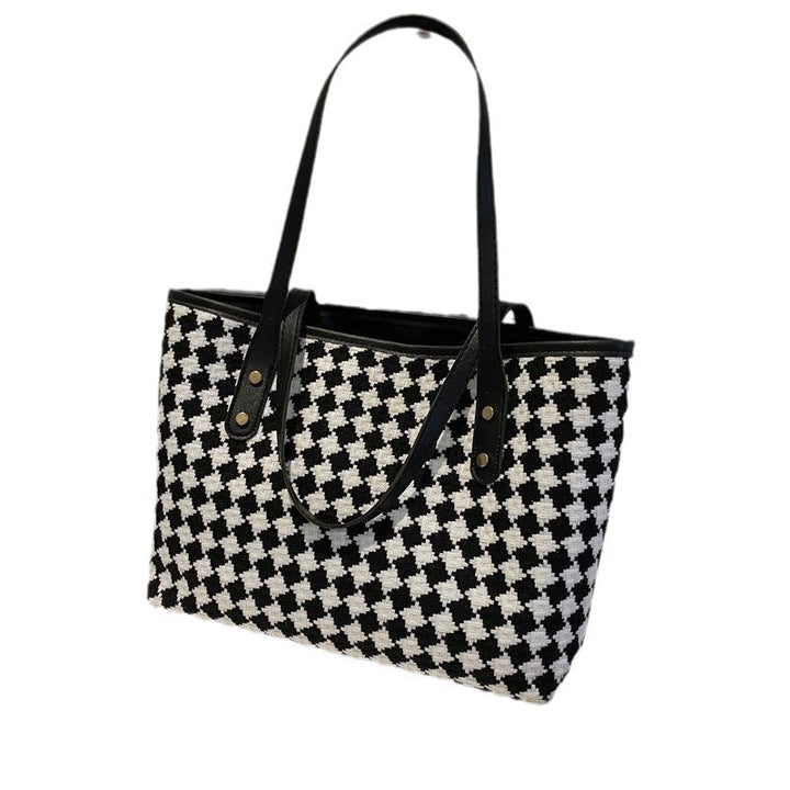 Decorative Woven Tote Bag Bowlift