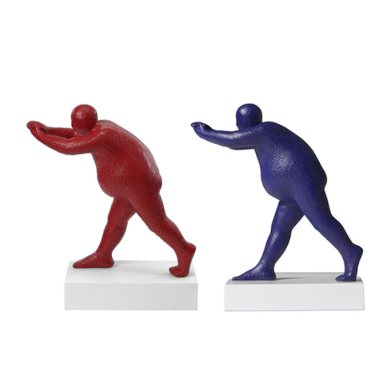 Sculptural Decorative Figurine Set