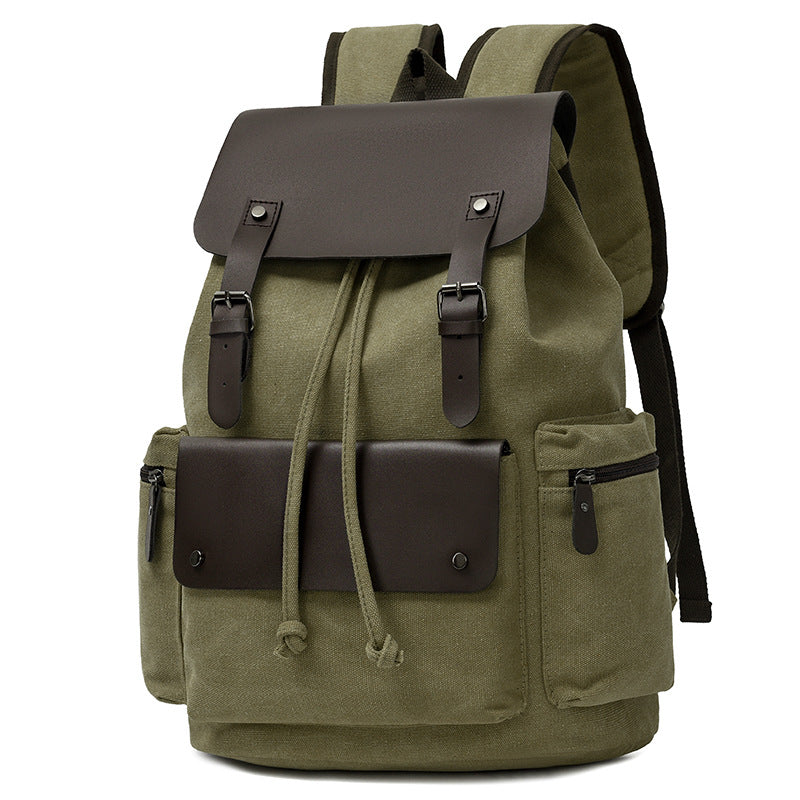 Vintage Canvas Rucksack Bowlift