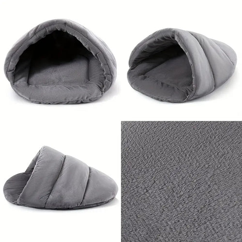 Cozy Enclosed  Nest  Dog Bed