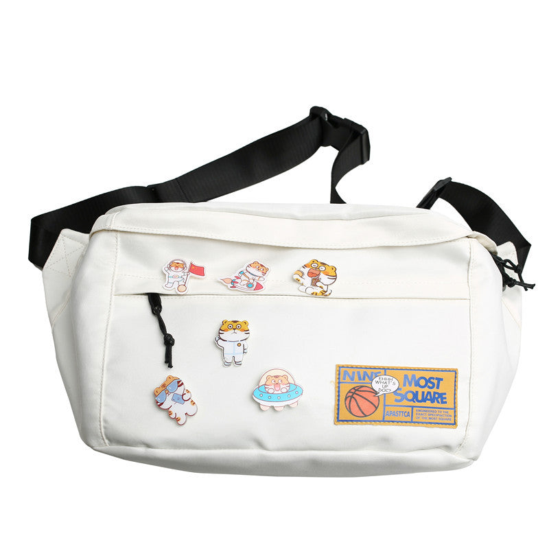 Casual Shoulder Bag With Playful Design Bowlift