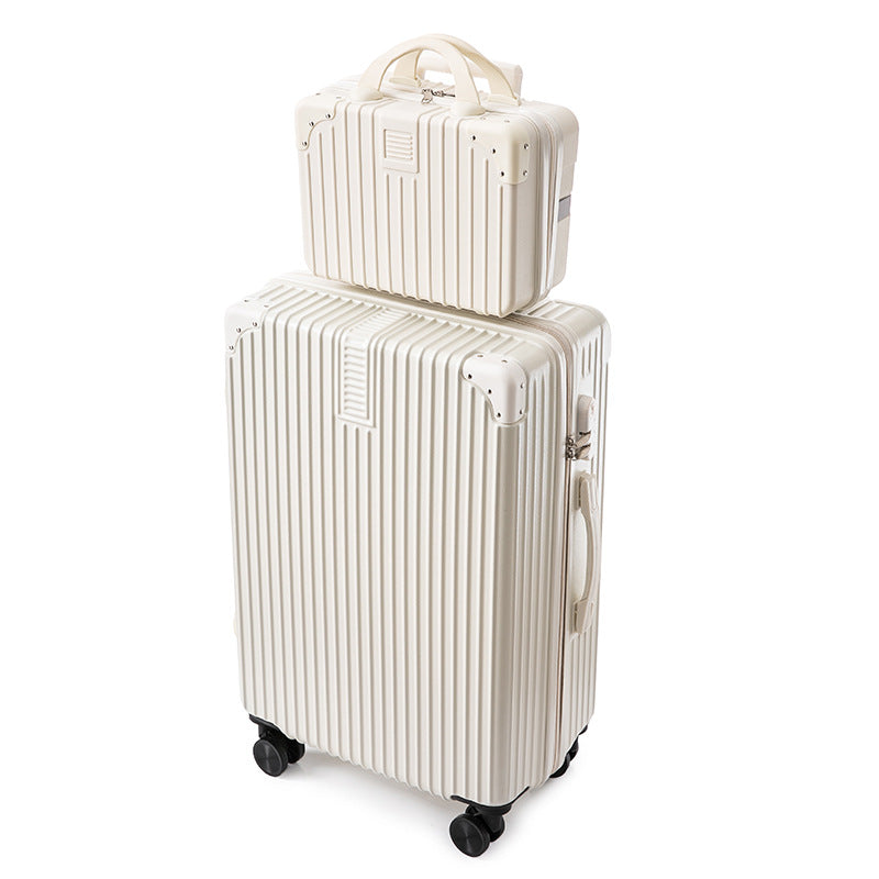 Dual-Layer Hard-Shell Luggage Set Bowlift