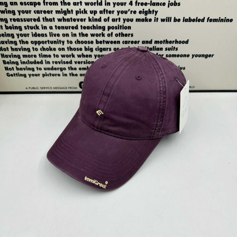 Unisex Relaxed-Fit Adjustable Cotton Cap Bowlift