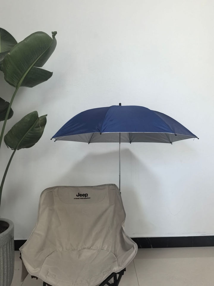 Women's Adjustable Beach Sunshade Umbrella with Ground Anchor Bowlift