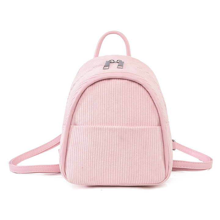 Corduroy Mini Backpack Bowlift