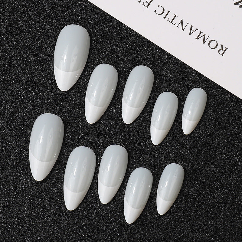 Premium Stiletto Press-On Nail Tips Set Bowlift