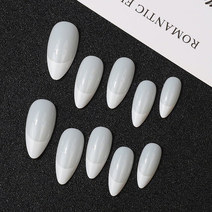 Premium Stiletto Press-On Nail Tips Set Bowlift