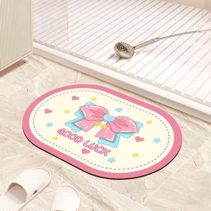 Decorative Bath Mat Bowlift
