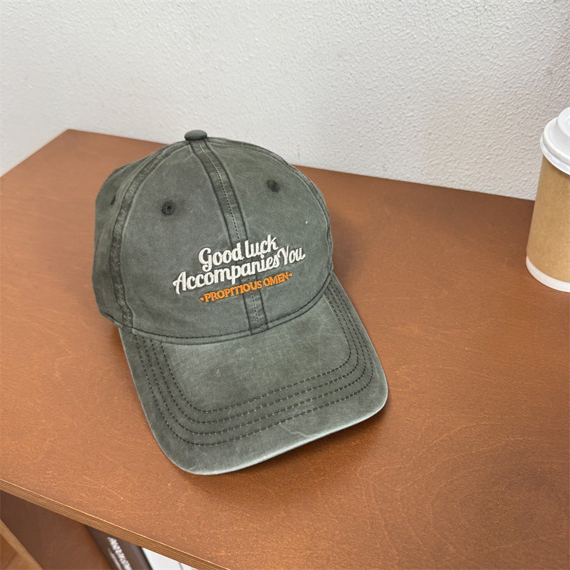 Men's Embroidered Casual Baseball Cap Bowlift