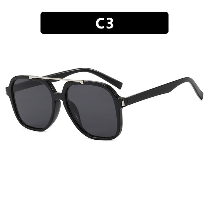 Women's square sunglasses with protective UV filter and elegant frame Bowlift