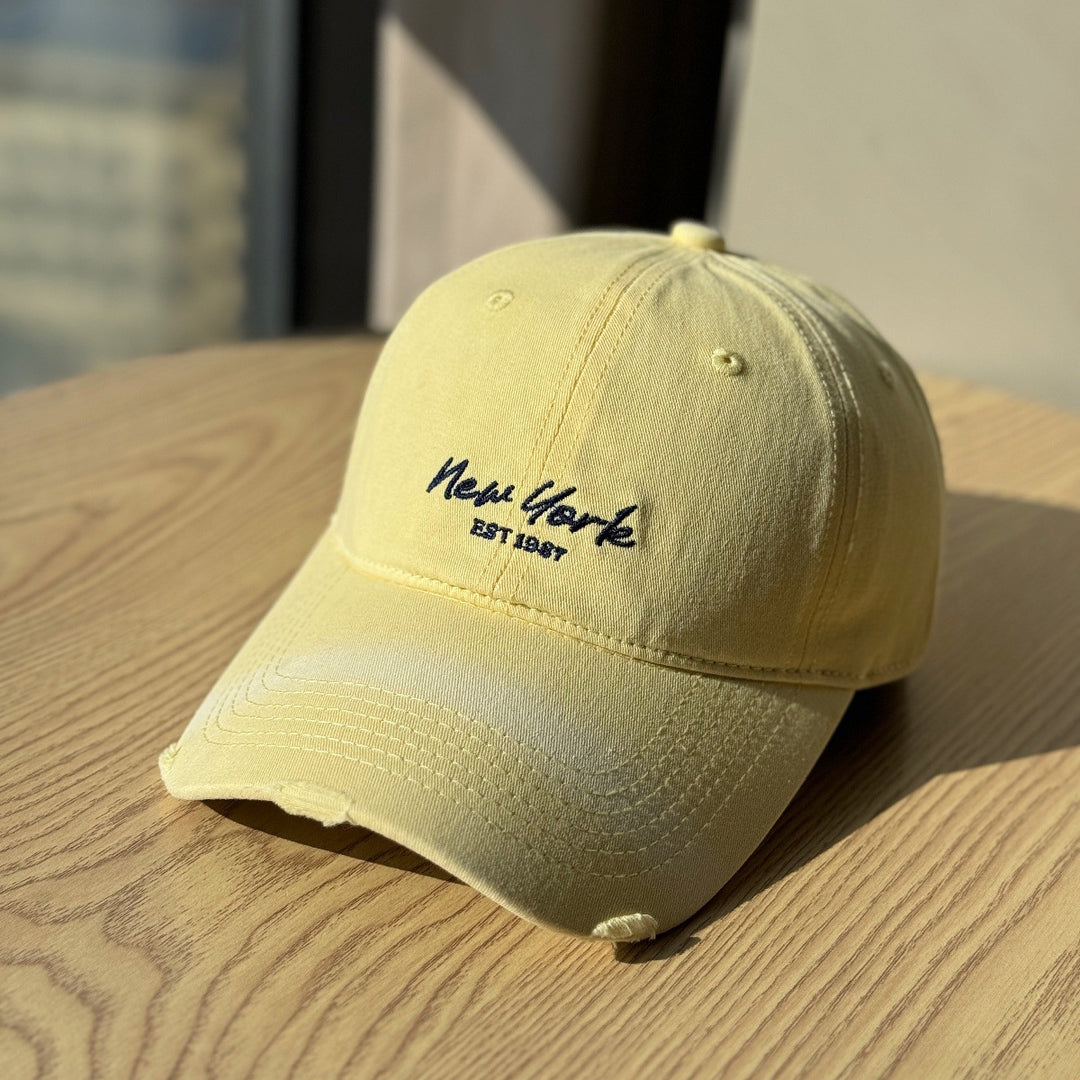 Men's Embroidered Baseball Cap Bowlift
