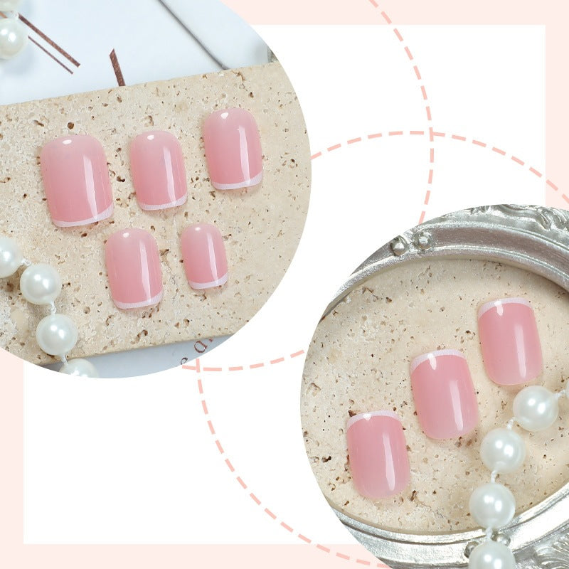 Acrylic nail set with elegant, high-gloss nails Bowlift