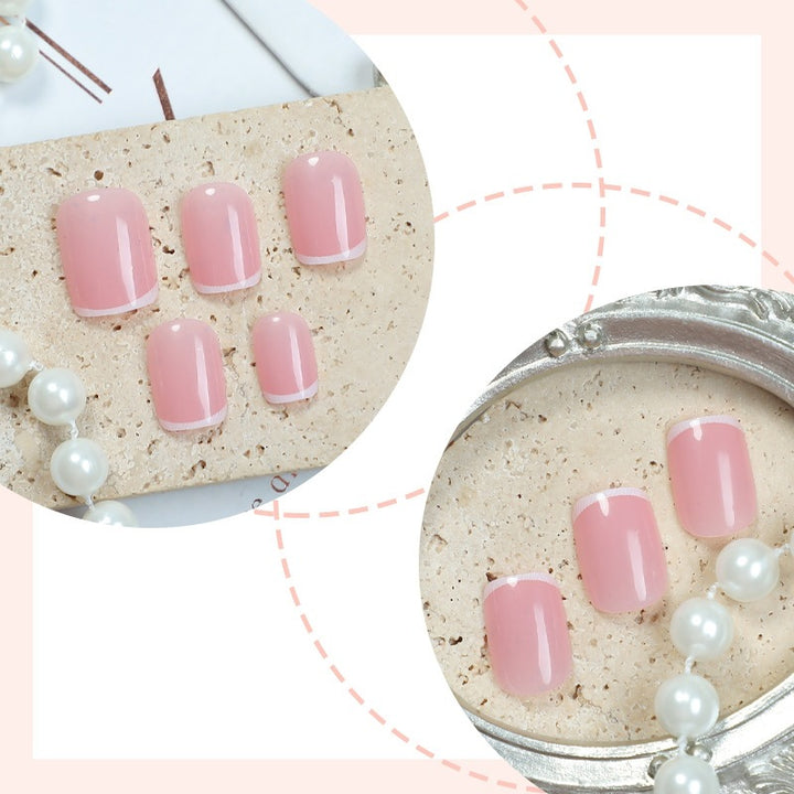 Acrylic nail set with elegant, high-gloss nails Bowlift