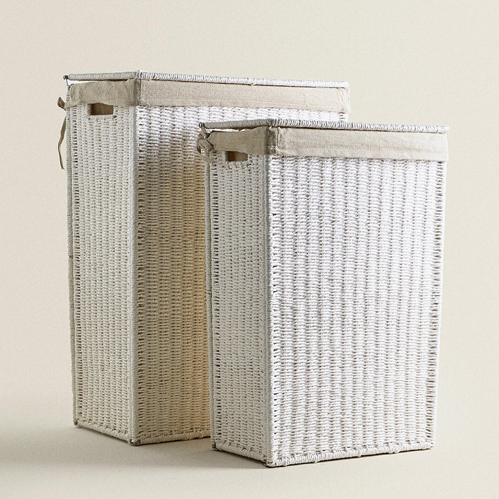 Woven Laundry Basket Bowlift