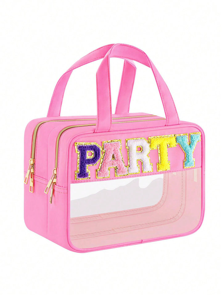 Transparent Cosmetic Organizer Bag Bowlift
