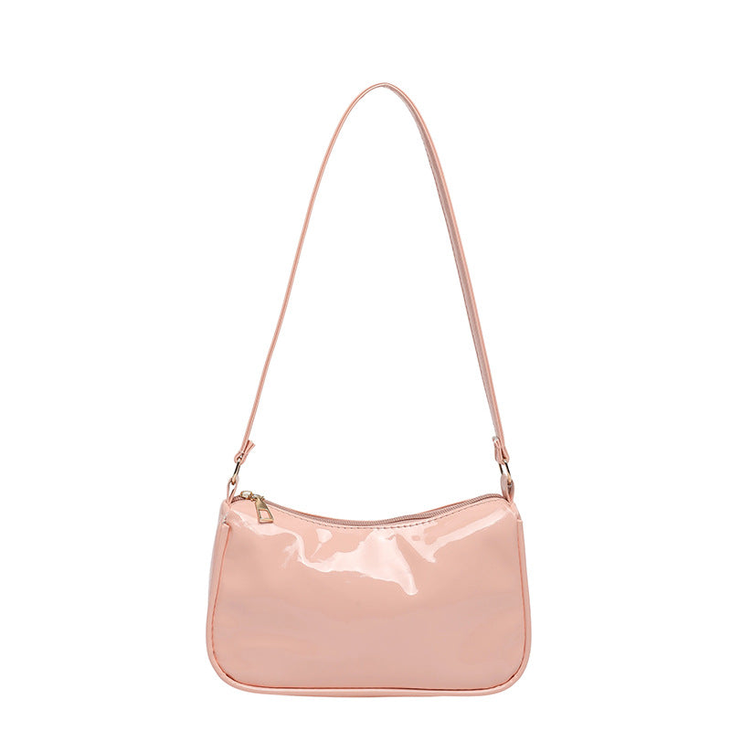 WoGlossy Textured Handheld Crossbody Bag Bowlift
