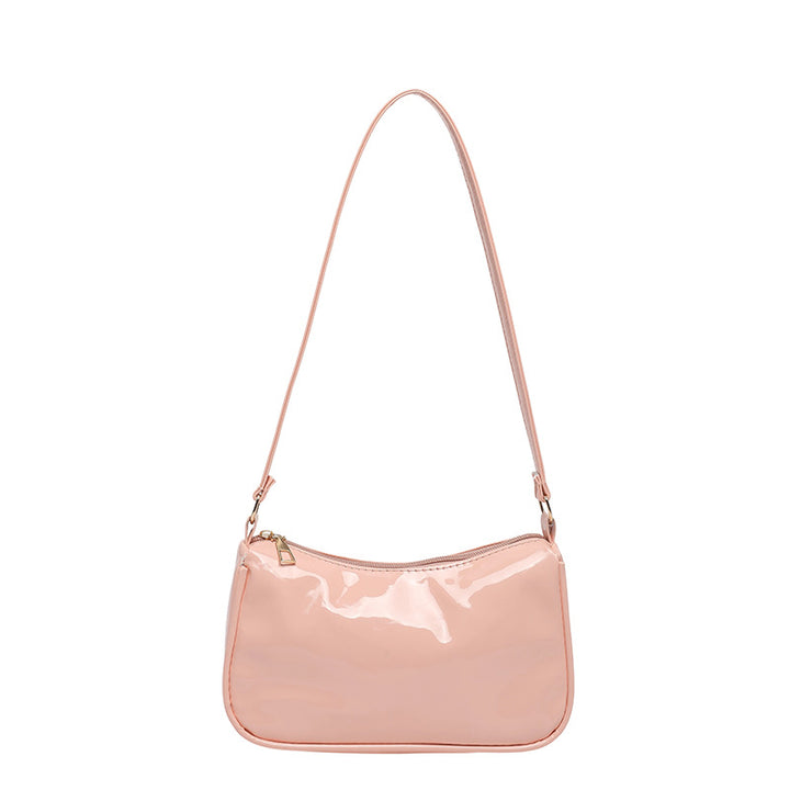 WoGlossy Textured Handheld Crossbody Bag Bowlift