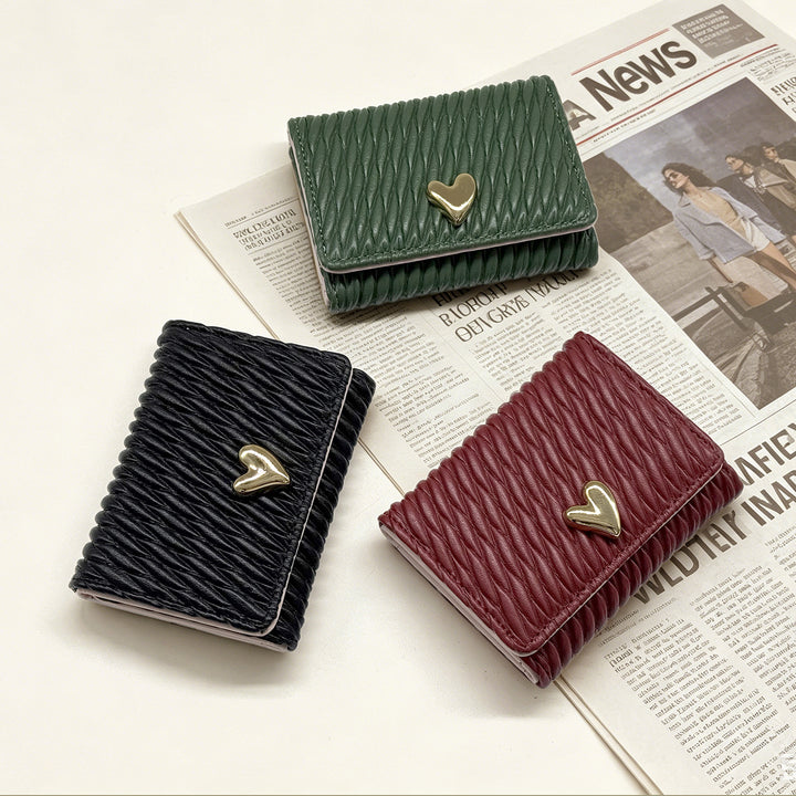 Textured Leather Wallet