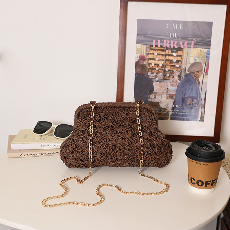 Handcrafted Macrame Shoulder Bag Bowlift