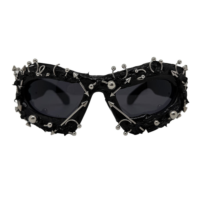 Ladies fashionable sports sunglasses with pointed details Bowlift