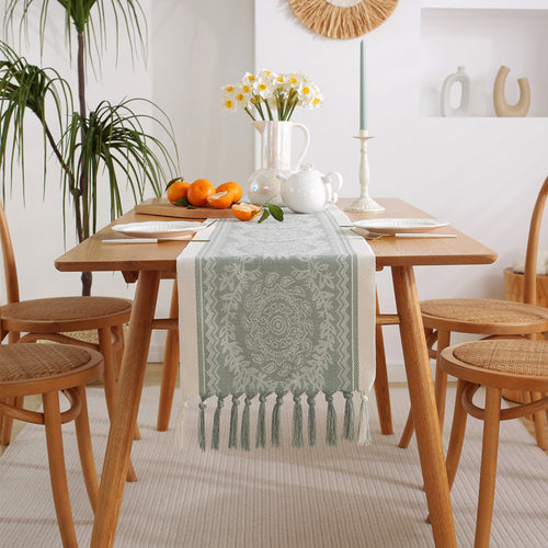Ornate Fringe Table Runner