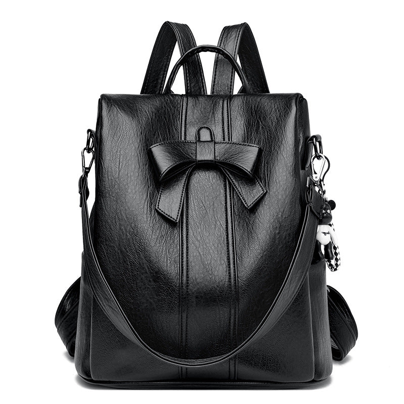 Stylish Bow-Accented Backpack Bowlift